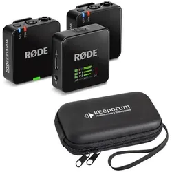 RØDE Mikrofon-Funksystem Wireless GO Gen 3 mit Softcase, Mikrofon
