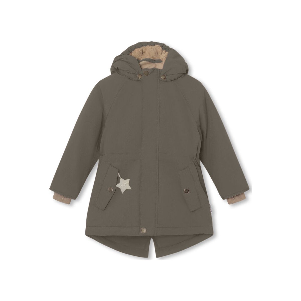 Mini a ture Matvikania Fleece Lined Winter jacket. GRS tarmac green (7820) 7y 1253315700782016