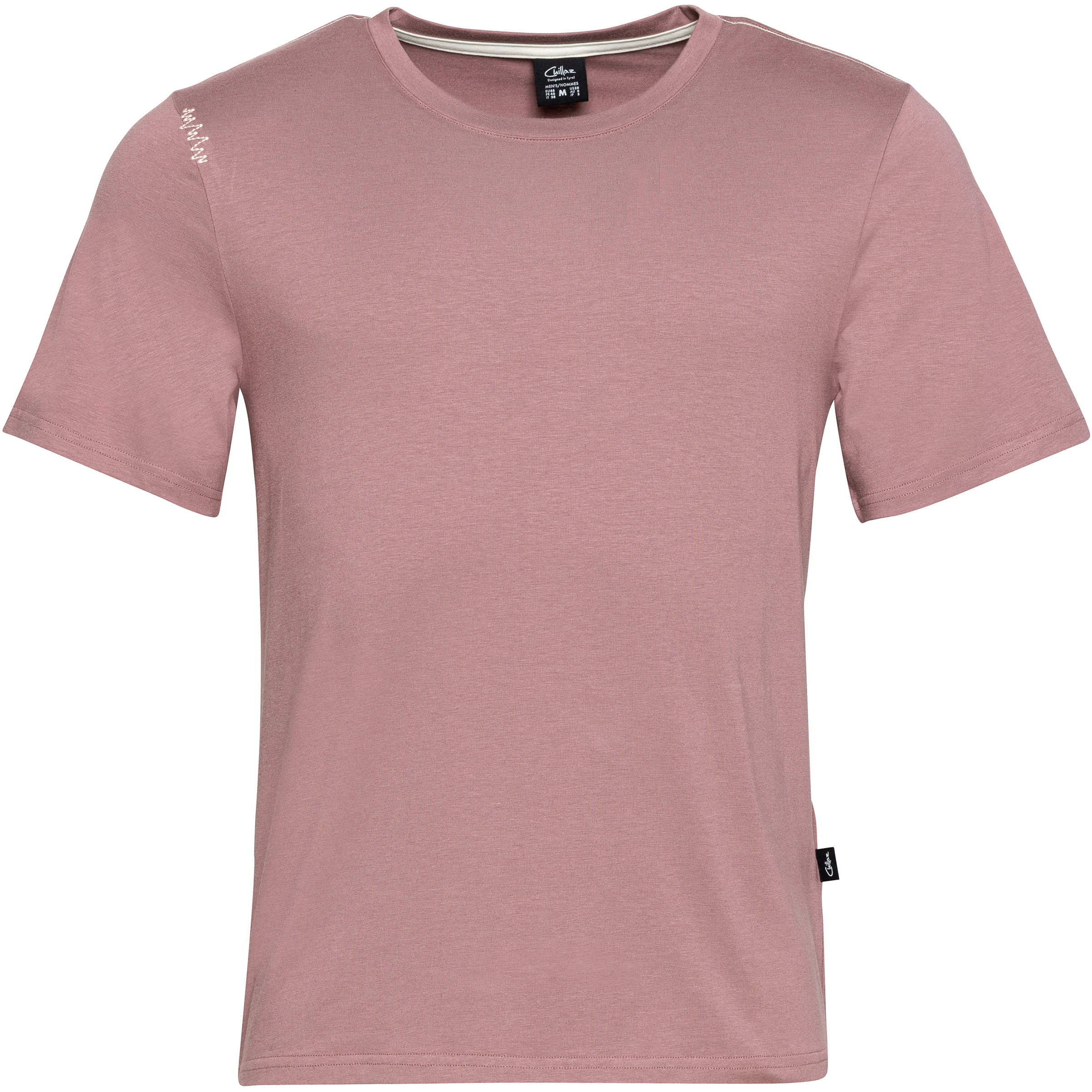 Chillaz Bozen Mountain Logo Herren T-Shirts rosa Größe S Bouldern | Lifestyle | Sportklettern Hautfreundlich