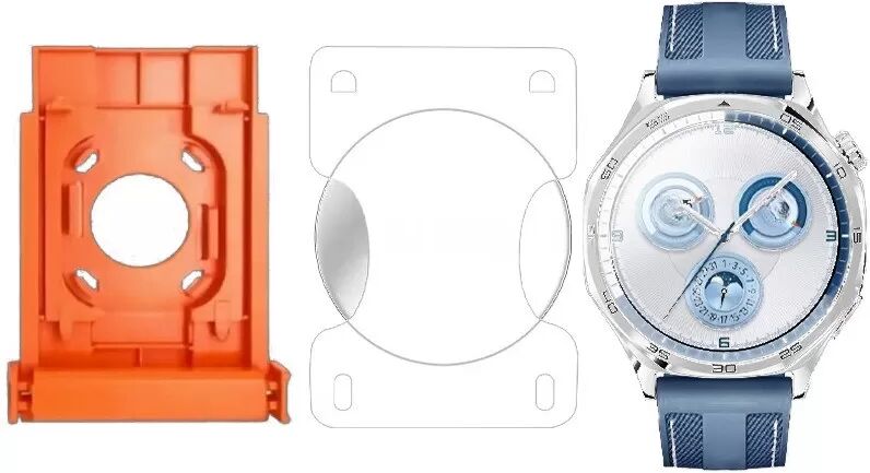 INF Displayschutzfolie für Huawei Watch GT4 46mm (2 Stück) - Hydrogel Klar