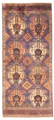 ECARPETGALLERY Hand-knotted Teimani Dark Navy Wool Rug - 2'8 x 6'3