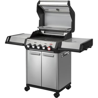 Gasgrill ENDERS "Monroe Pro 3 SIKR TURBO", silber, B:143cm H:118cm T:59cm, Grills