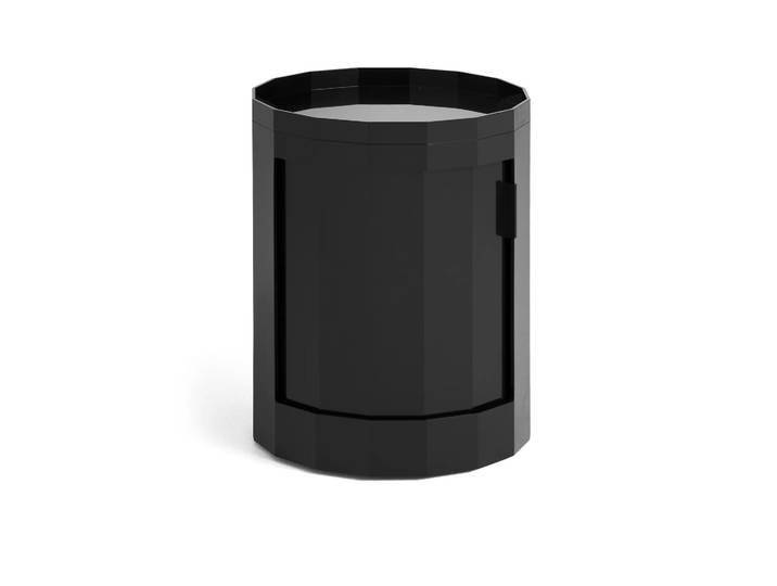 HAY Table d appoint Facet Cabinet 100 Anthracite'