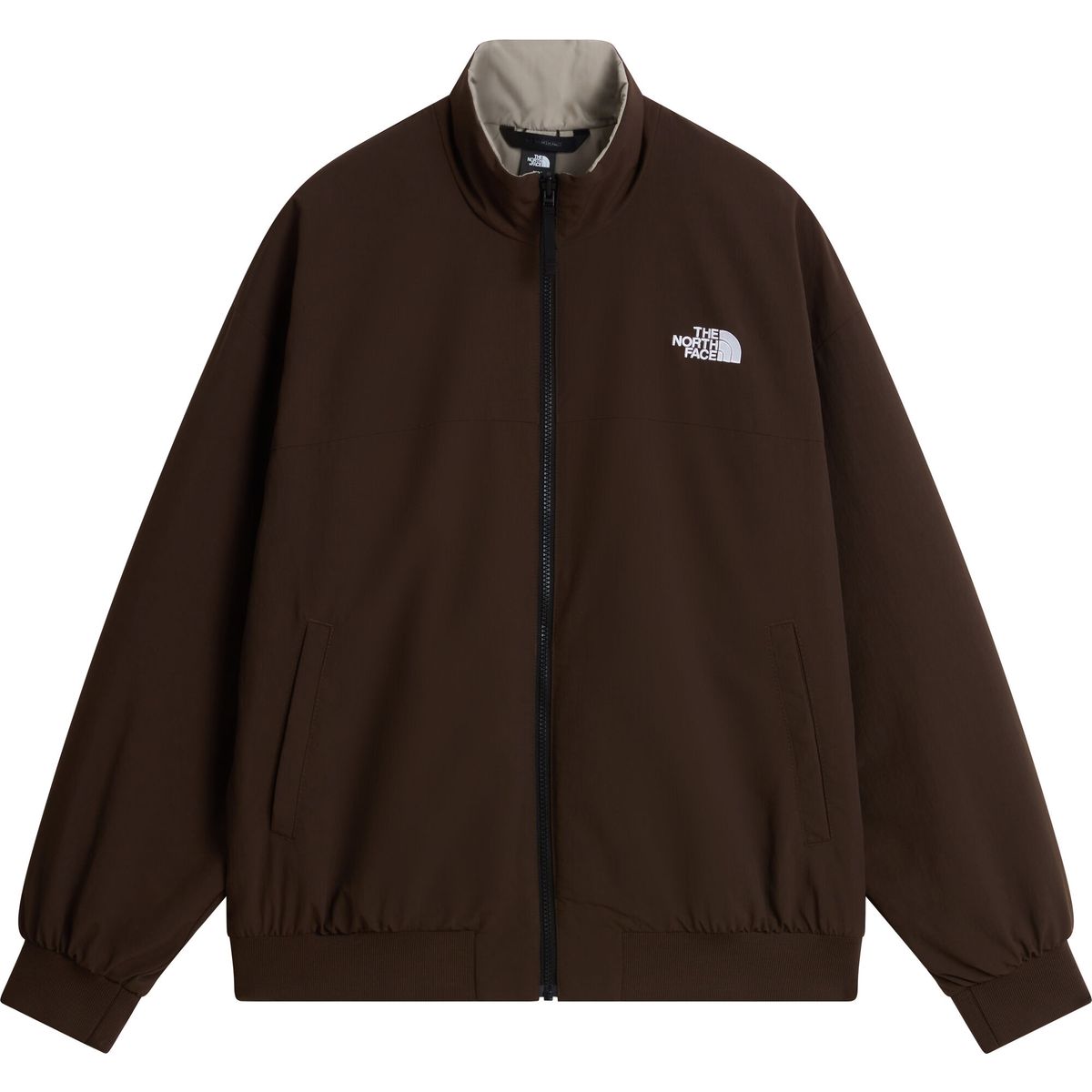The North Face Afterburner Reversible Bomber stone slab/dark chestnu (SM6) M NF0A8H2CSM6-M