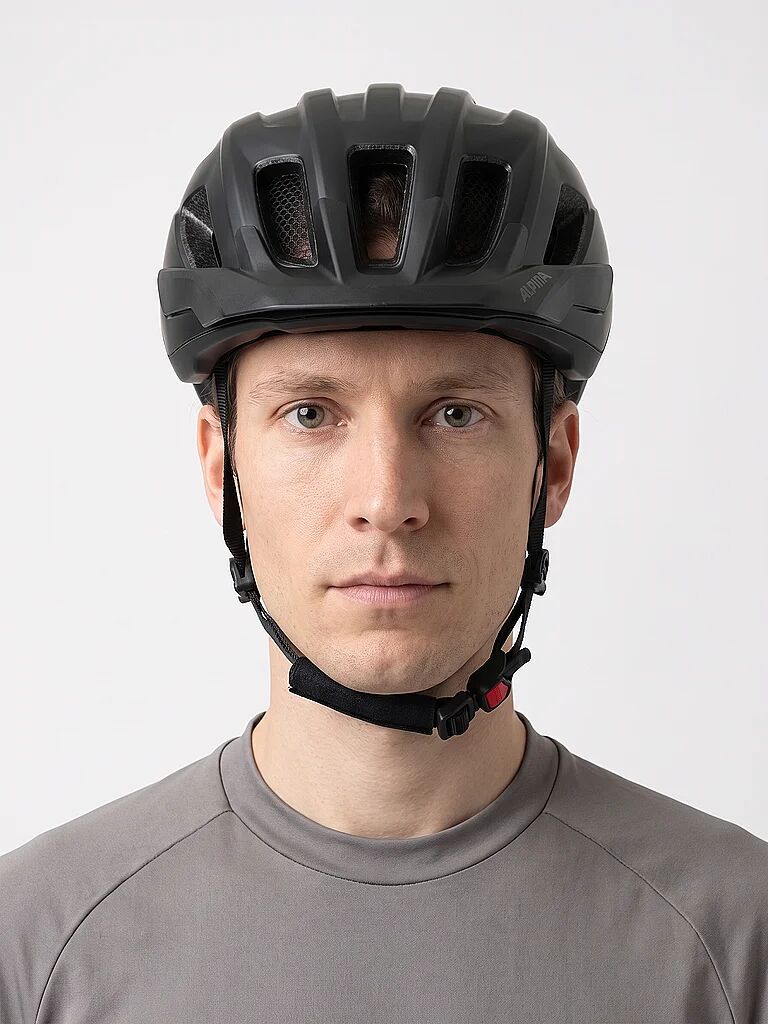 ALPINA Fahrradhelm Paranus schwarz   52-56CM B