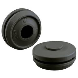 Spelsberg 26004001 Doppelmembranstutzen UV-beständig, halogenfrei TPE Schwarz 1 St.