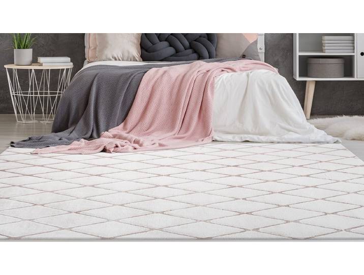 me gusta Vivica 200 rechteckig 20 mm Höhe besonders weich durch Microfaser, Wohnzimmer