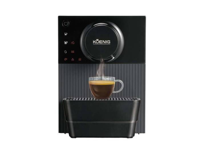 Koenig Finessa Nano Kaffeemaschine Dunkelgrau