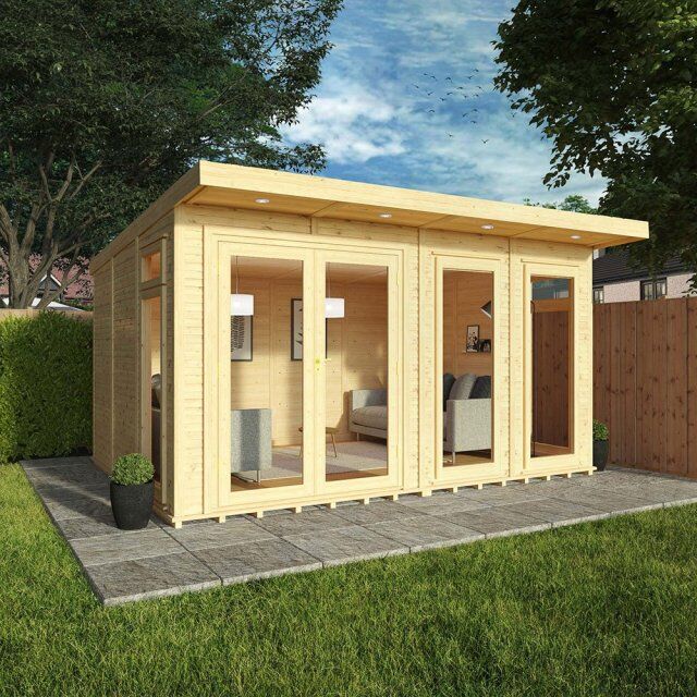 Mercia 4m x 3m Insulated Garden Room with Installation