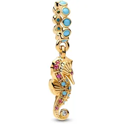 Pandora 763895C01 Charm-Anhänger Seepferdchen Goldfarben