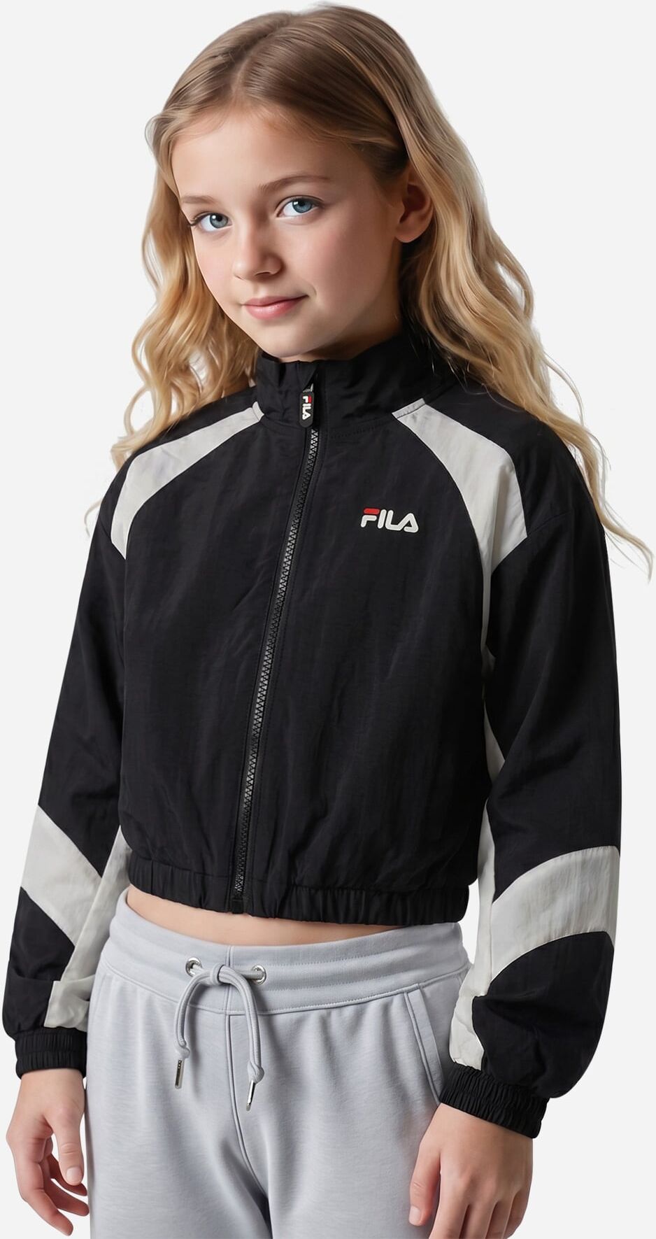 Fila Insert Jr - Felpa - Nero 10ANNI