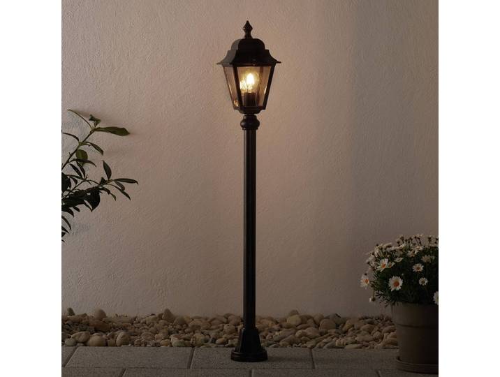 Tuinpadverlichting TOULOUSE, zwart, Aluminium, Modern, Tuinpad verlichting