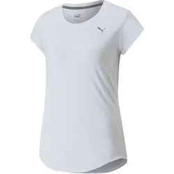 PUMA Damen Train Cloudspun SS Top, Größe XL in Weiß Weiß