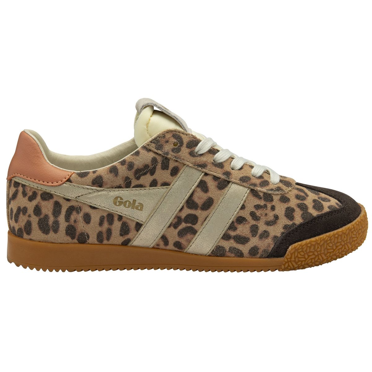 Gola Elan Safari Sneaker Women leopard/mocha/gold/terracotta (ZC) 37 CLB866-ZC-37-leopardmochagoldterracotta