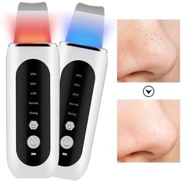Inspired Finds Ultrasonic Skin Scrubber Blackhead Remover For Deep Pore Cleansing Ultrasonic Skin Scrubber Blackhead Remover For Deep Pore Cleansing