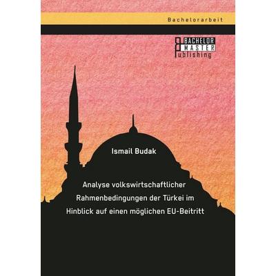 Analyse volkswirtschaftlicher Rahmenbedingungen der Türkei im Hinblick auf einen möglichen EU-Beitritt, Taschenbuch von Ismail Budak, Bachelor +
