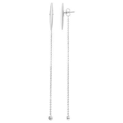 Paar Ohrhänger ADELIA´S "Ohrringe aus Edelstahl", Damen, Gr. Damen, Edelstahl, silber, Ohrringe, Zum Verschenken – ideal zum Valentinstag