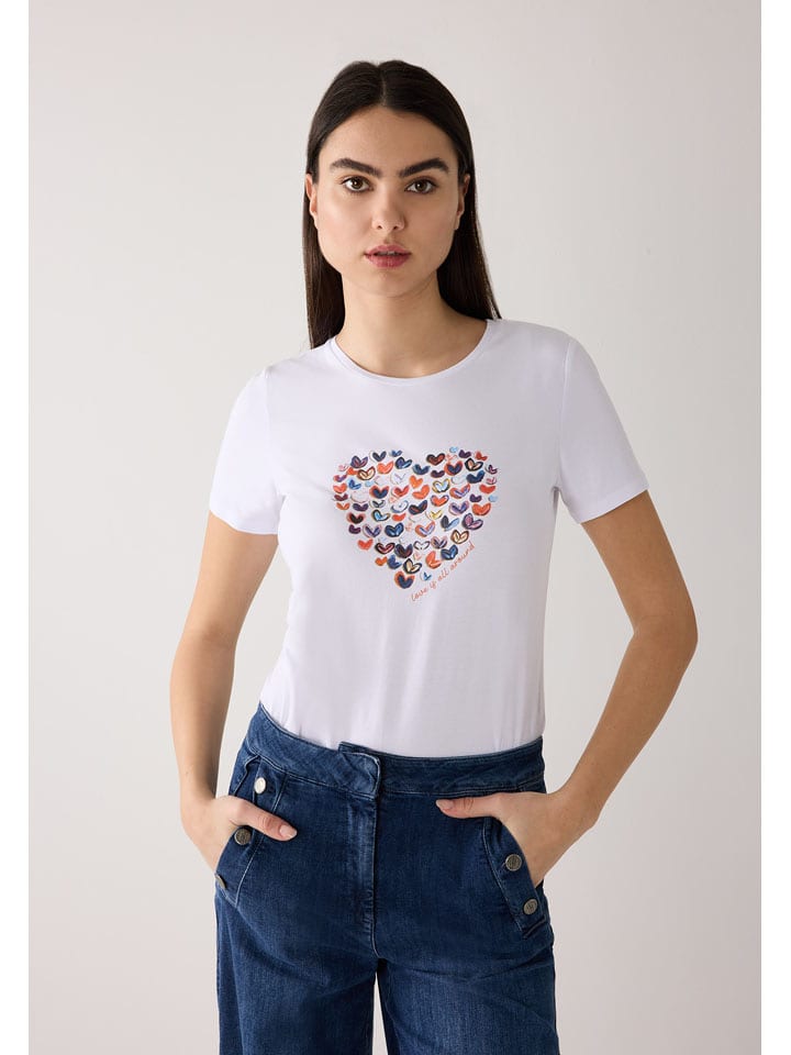More & More Shirt in Weiß - 42
