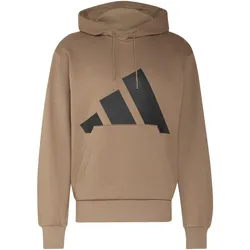 adidas Essentials Big Logo Hoodie Herren KF2342 - khaki six/black XL