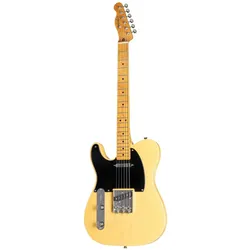 Squier Classic Vibe 50s Telecaster Butterscotch Blonde LH MN (E-Gitarre, Griffbrett: Maple, Hals: Maple, Korpus: Pine), Gitarre, Gelb