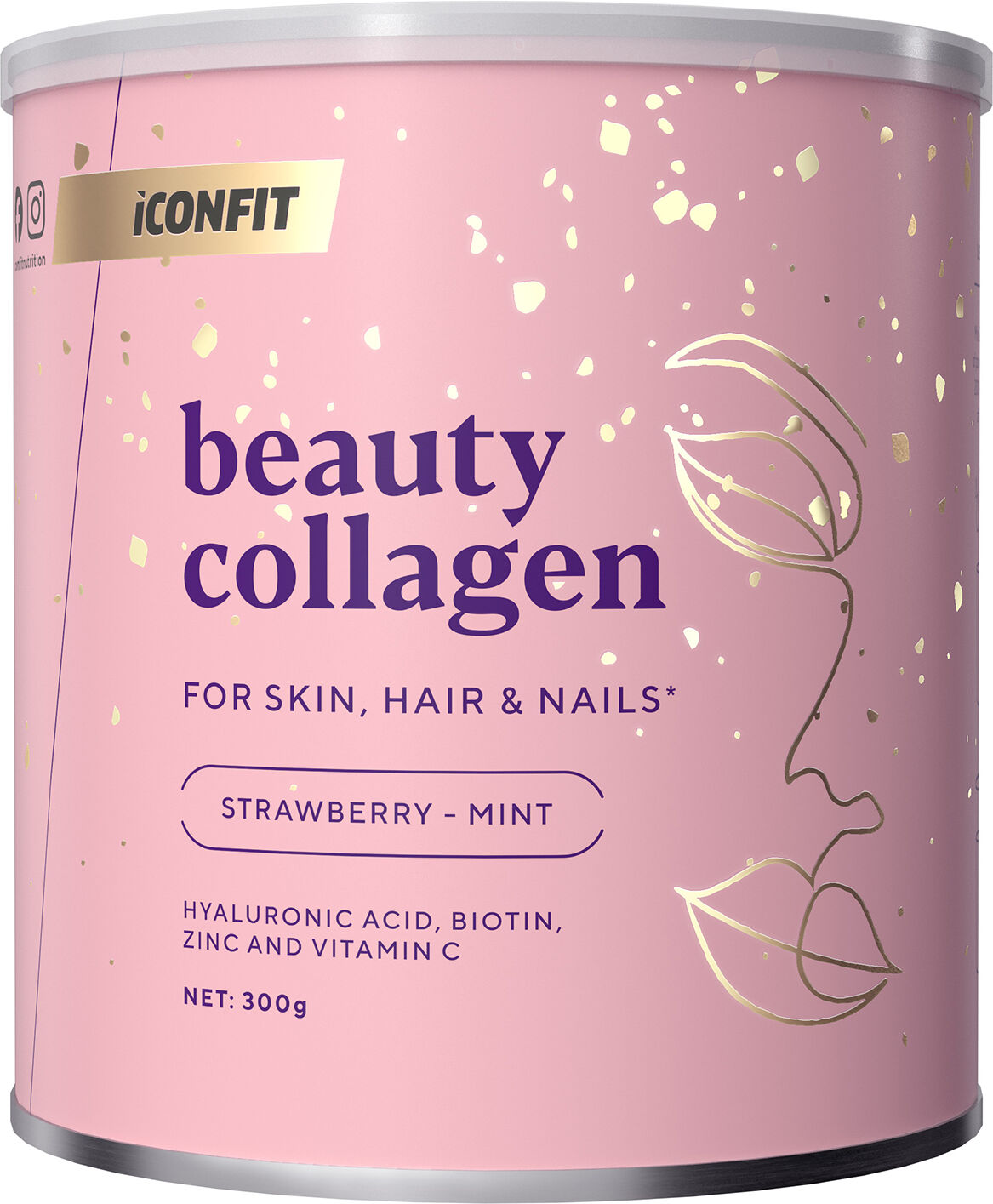 ICONFIT Beauty Collagen Strawberry-Mint 300g