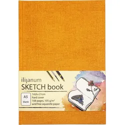 Ilijanum Skizzenbuch DIN A5 blanko, Anzahl der Seiten:  54
