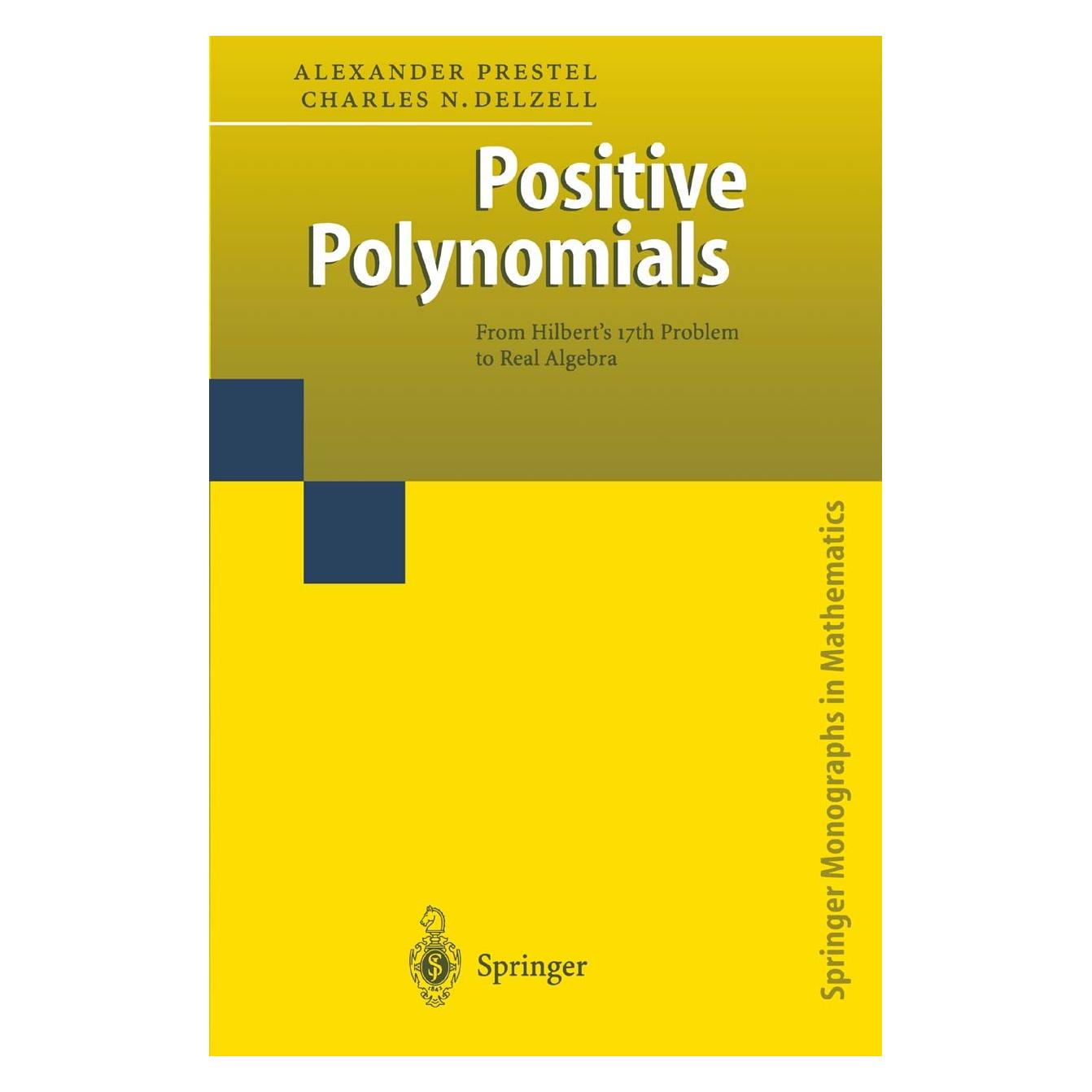 Springer Positive Polynomials (9783540412151)