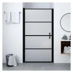 vidaXL, Duschkabine + Duschwand, Elcoles (195 cm, 81 cm, 195 cm)