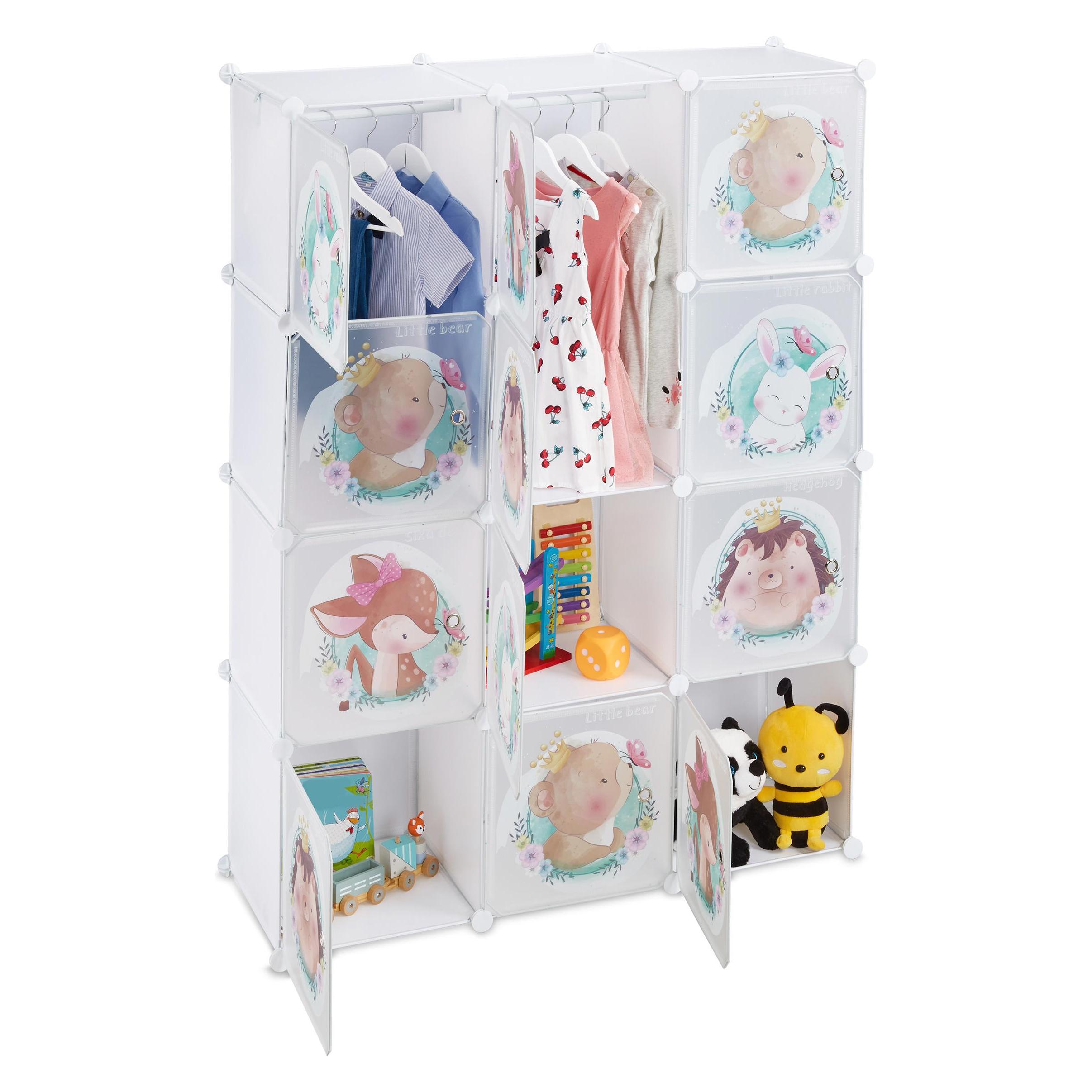 Relaxdays Kindersteckregal (110 x 37 x 145 cm) (4052025393496)