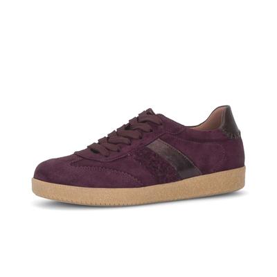 Sneaker GABOR "Sneaker low", Damen, Gr. 35, lila, Schuhe Sneaker