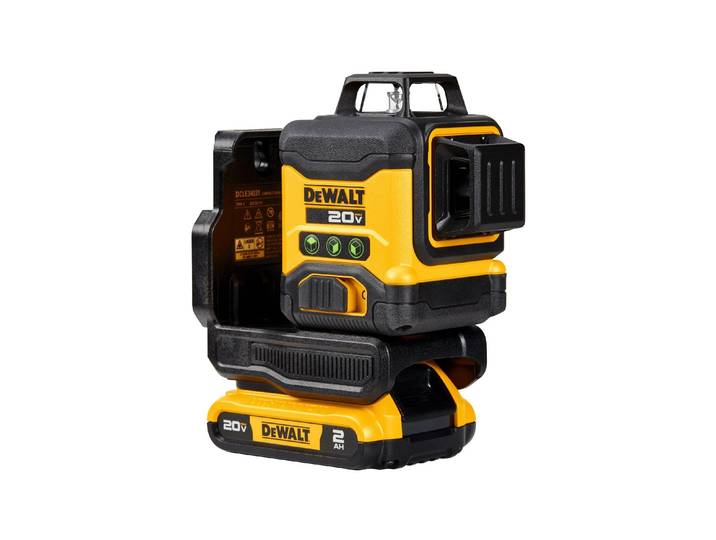 Linienlaser DEWALT 18 V 3x 36 , gelb, Kunststoff, Lasermessgeräte, Linienlaser