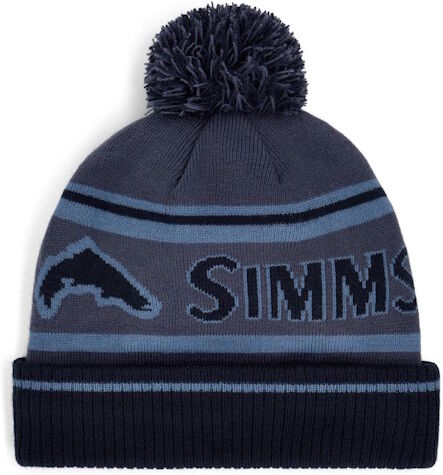 Simms Tip-Up Pom Beanie-Huckleberry