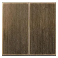 JUNG Wippe 2t Schalter LS ms mt f.Bussystem ME2995AT, Schalter + Taster, Braun