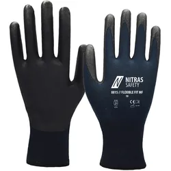 NITRAS® Arbeitshandschuhe 8815 Flexible Fit MF 10 blau,schwarz