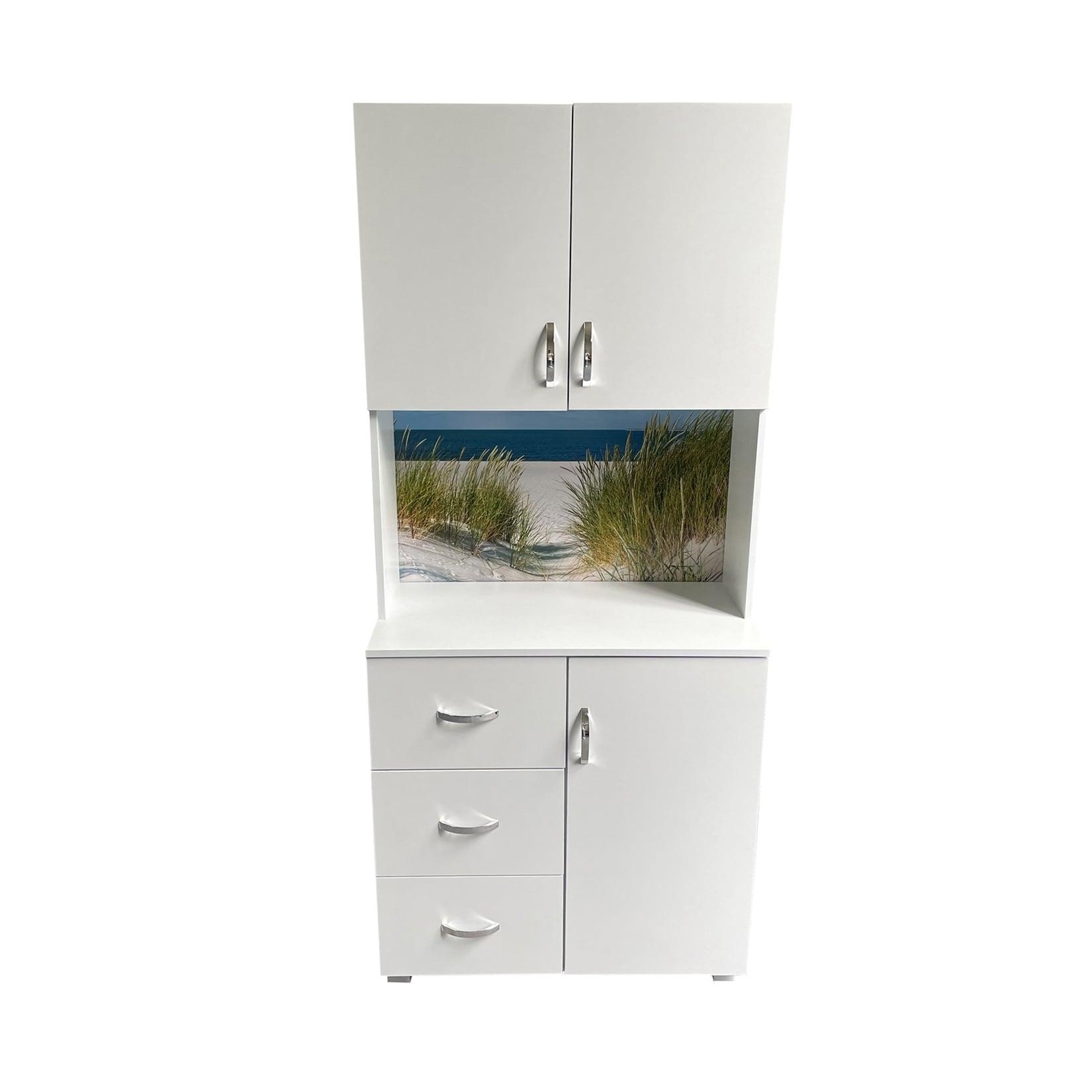 HTI-Living Badschrank Blanca Wellness Motiv Düne