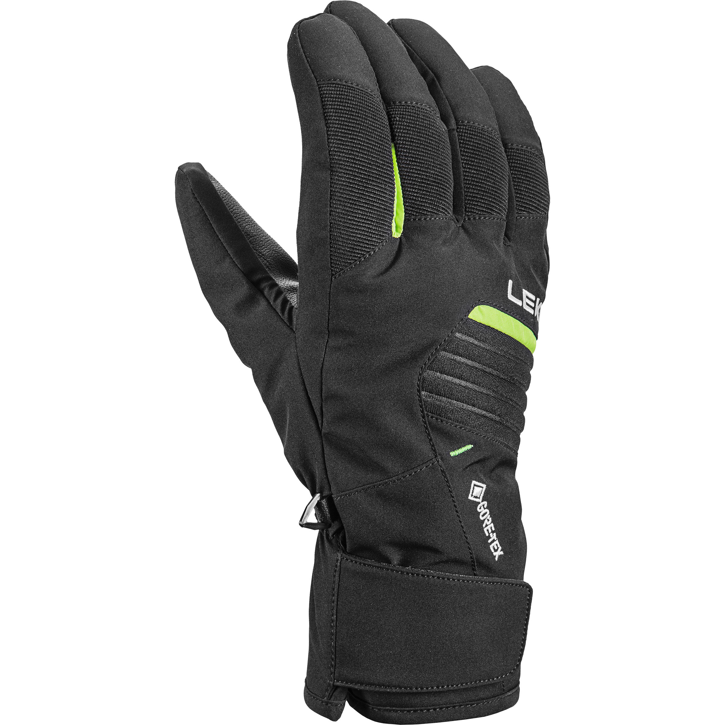 Leki Vision GTX Skihandschuhe schwarz Größe 10.5 Skifahren Elastisch Wasserabweisend