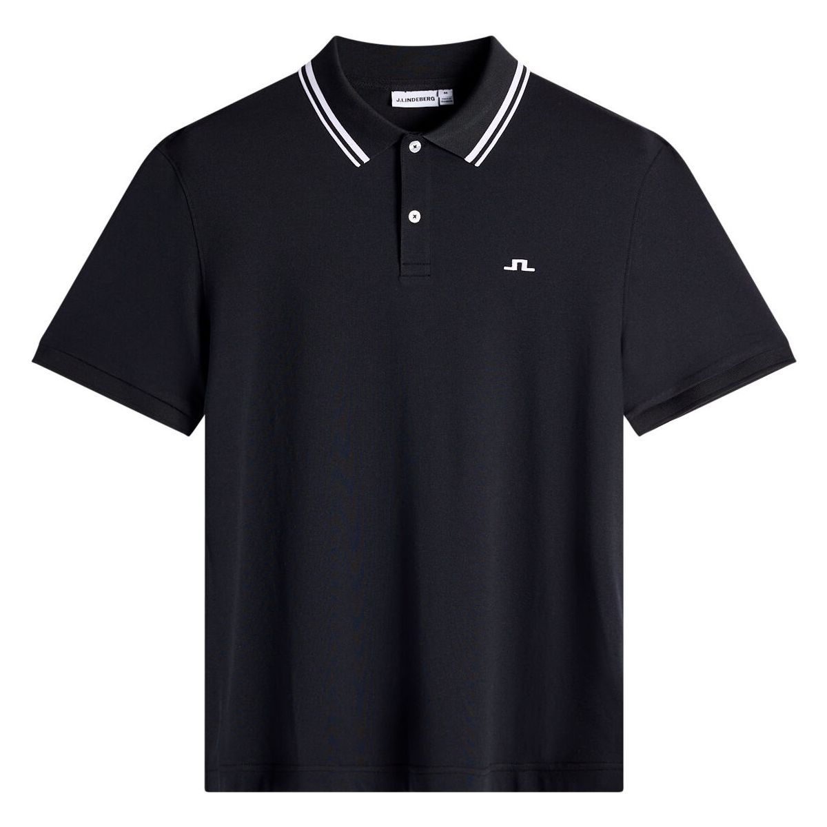 J.Lindeberg Joey Tipping Polo black (9999) L BMJT15739-9999-L