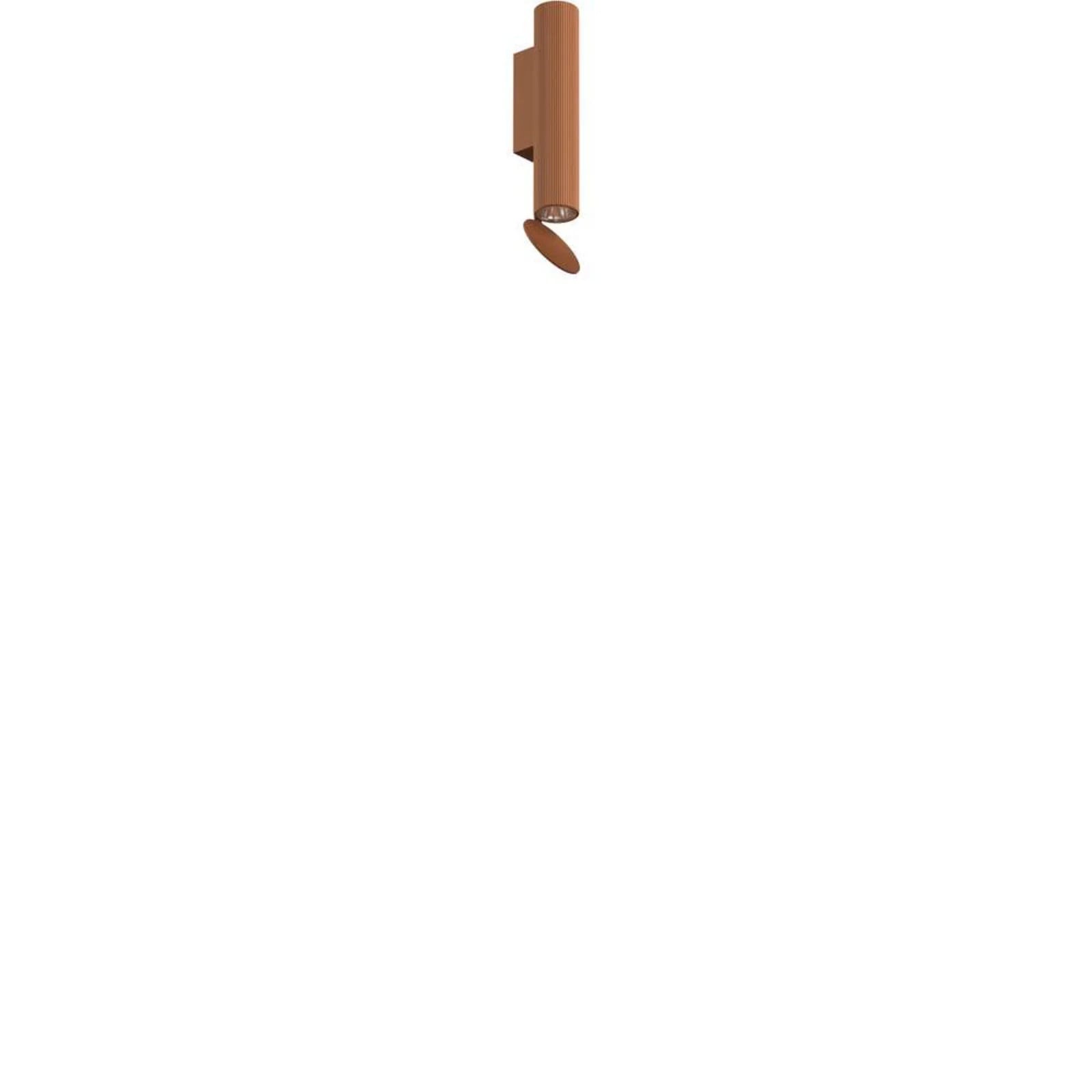 Flos Flauta Riga Wandlamp in Anodized Copper en Aluminium