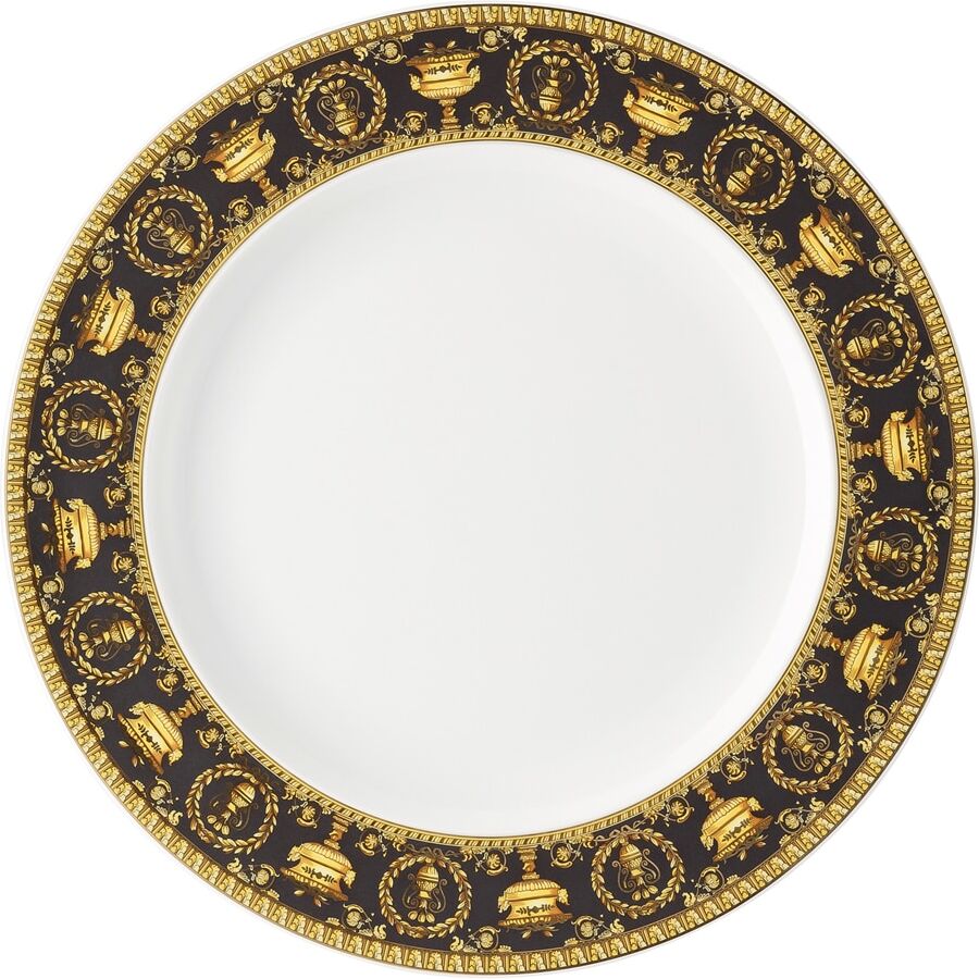 Versace Plato llano Baroque . Negro
