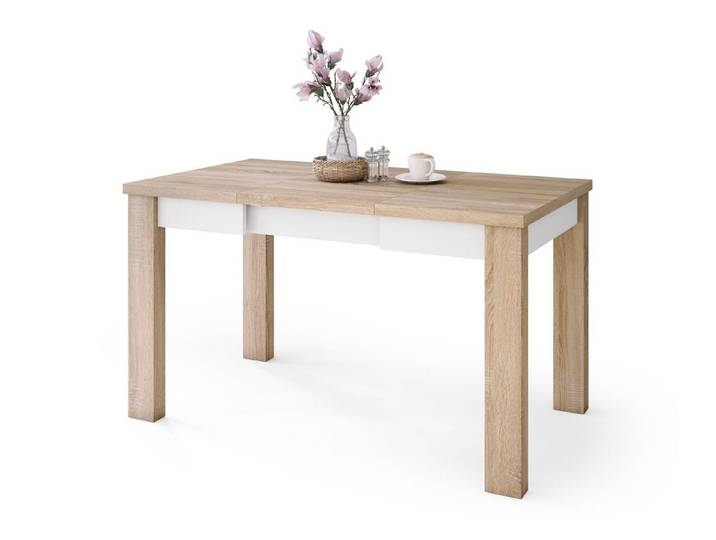 designimpex Esstisch Design Fonte Tisch ausziehbar 85 bis 130 cm