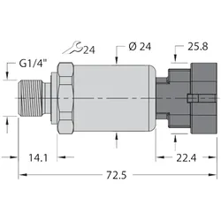 Turck Drucktransmitter PT400R2104I2AMPS1.5