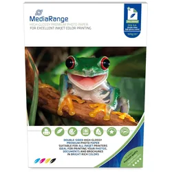 MediaRange Fotopapier MRINK108 DIN A4 hochglänzend 160 g/m2