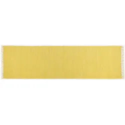 Teppich HAPPY COTTON gelb (BT 70x250 cm) - BT 70x250 cm