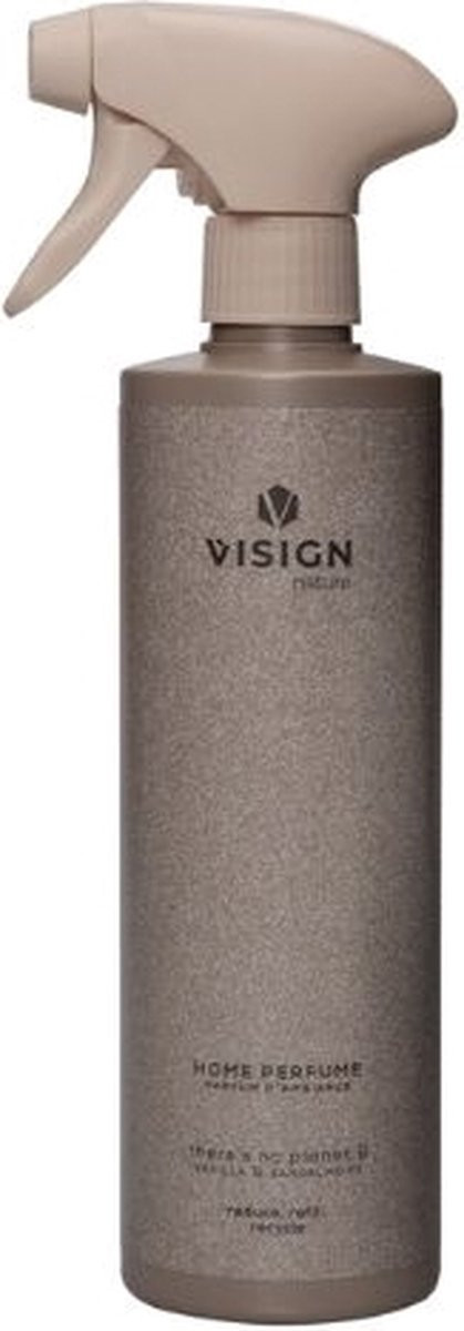 Visign Nature Huisparfum No Planet B - Roomspray - Frisse & Kruidige geur - 500 ml