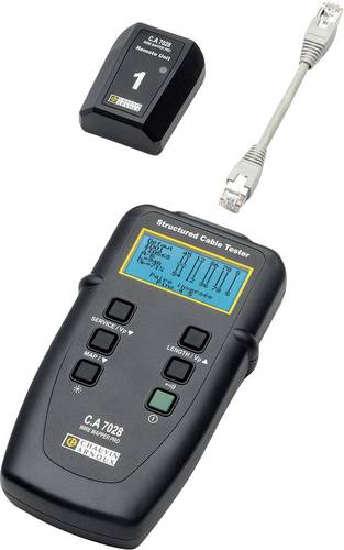 Chauvin Arnoux Kabeltester P01129501 C.A 7028 Netzwerk, Telekommunikation