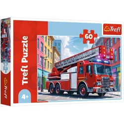 Puzzle 60 – Feuerwehrauto Trefl 17405