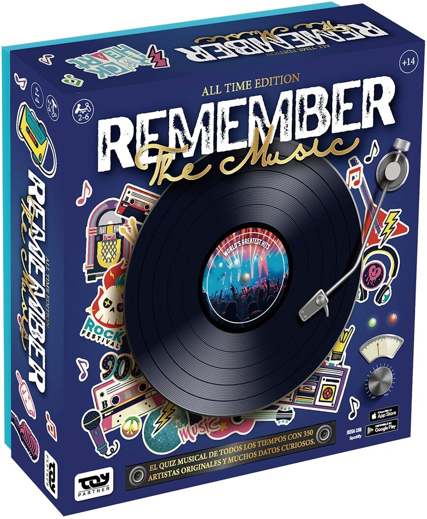 Toy Partner Juego de mesa Recuerda la música .