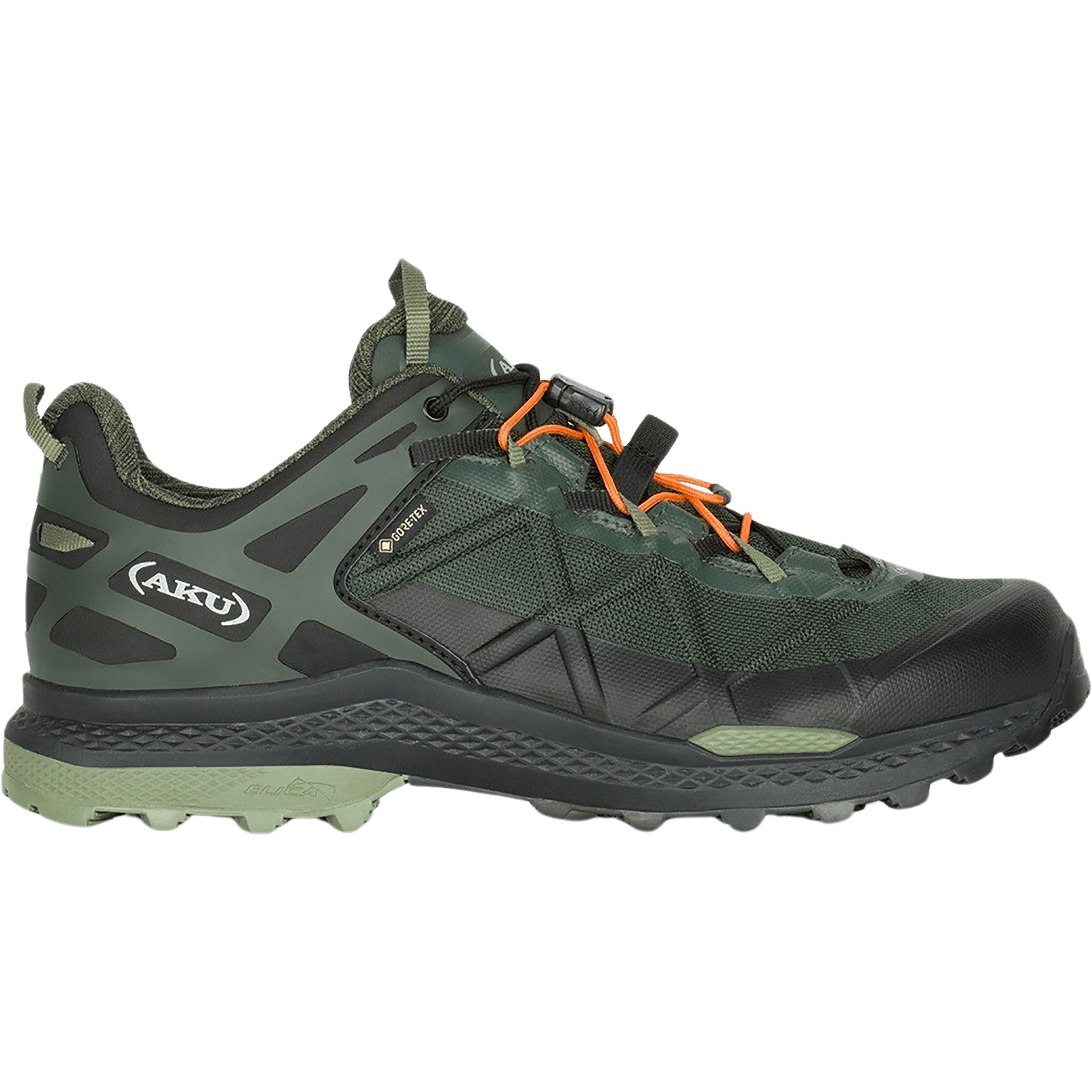 Aku Rocket DFS GTX Herren Zustiegsschuhe gruen Größe 42 Trekking Wasserdicht