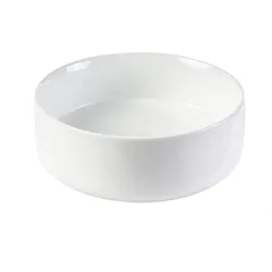 Rundes Keramikwaschbecken in Weiß D31 cm MARLI