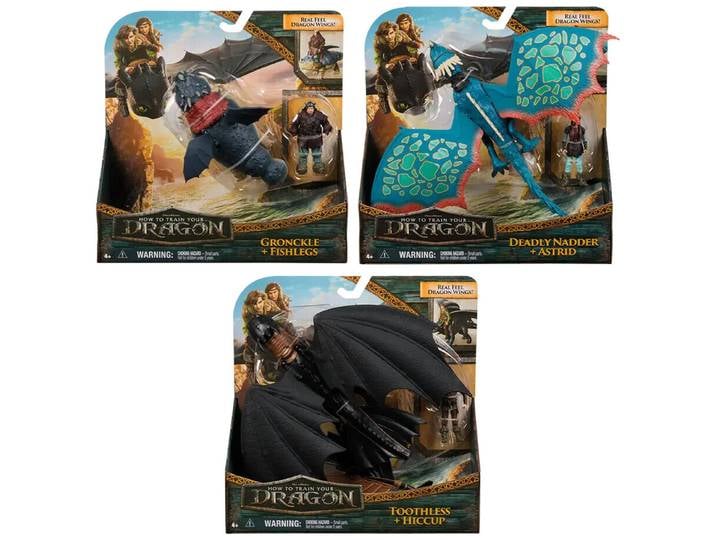 Dragons Movie - Viking & Dragon assortiert
